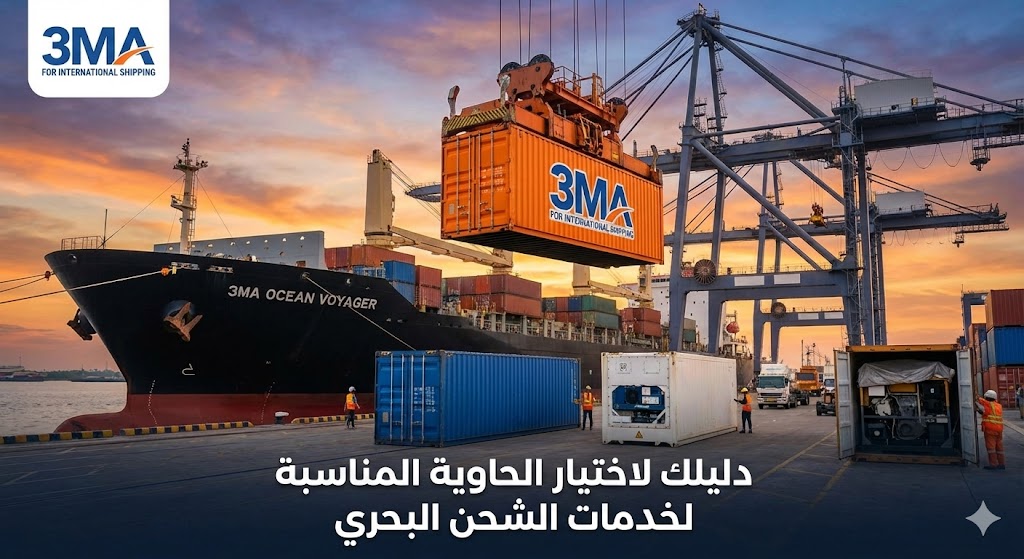 خدمات الشحن البحري - 3MA للشحن الدولي